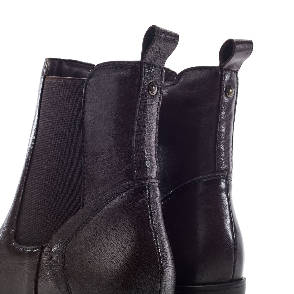 Bodhi Dark Brown Leather Boots