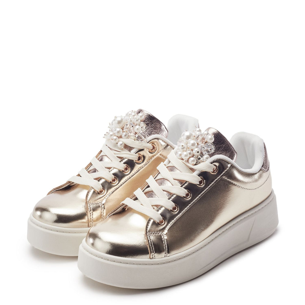 Bonnee Multi-Metallic Metallic Trainers