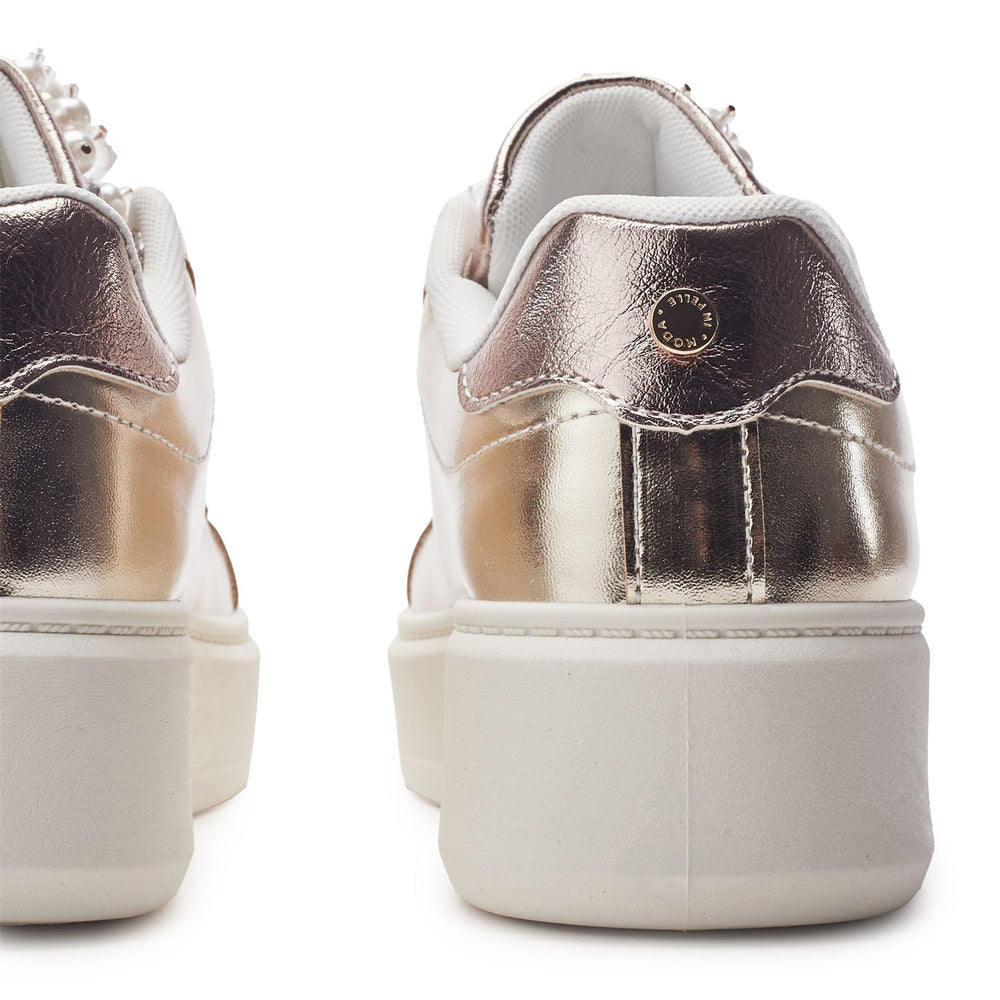 Bonnee Multi-Metallic Metallic Trainers