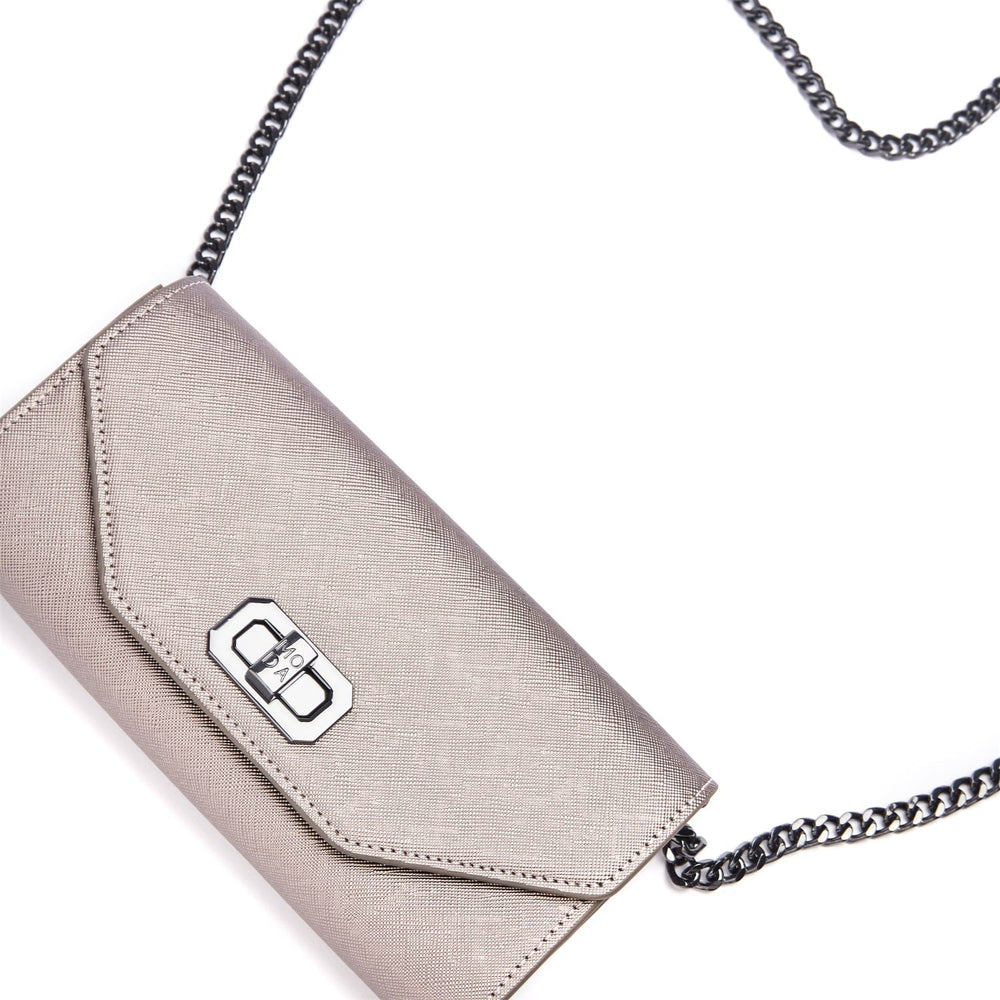 Boston Bag Pewter Porvair 