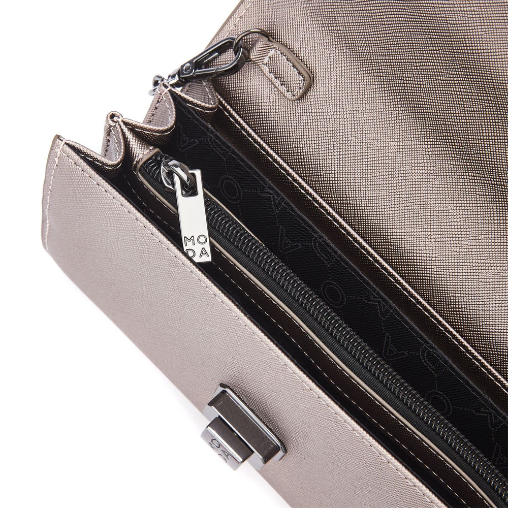 Boston Bag Pewter Porvair 