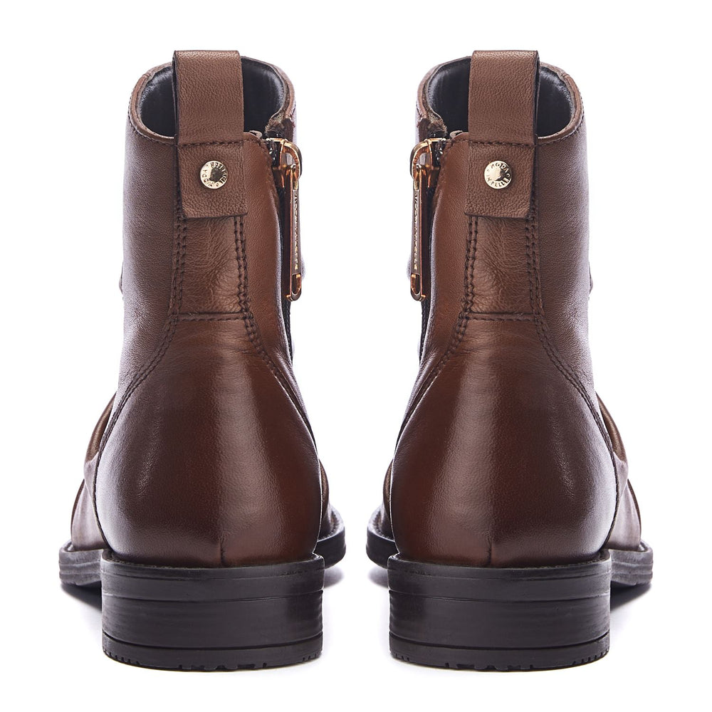 Brandish Tan Leather Boots