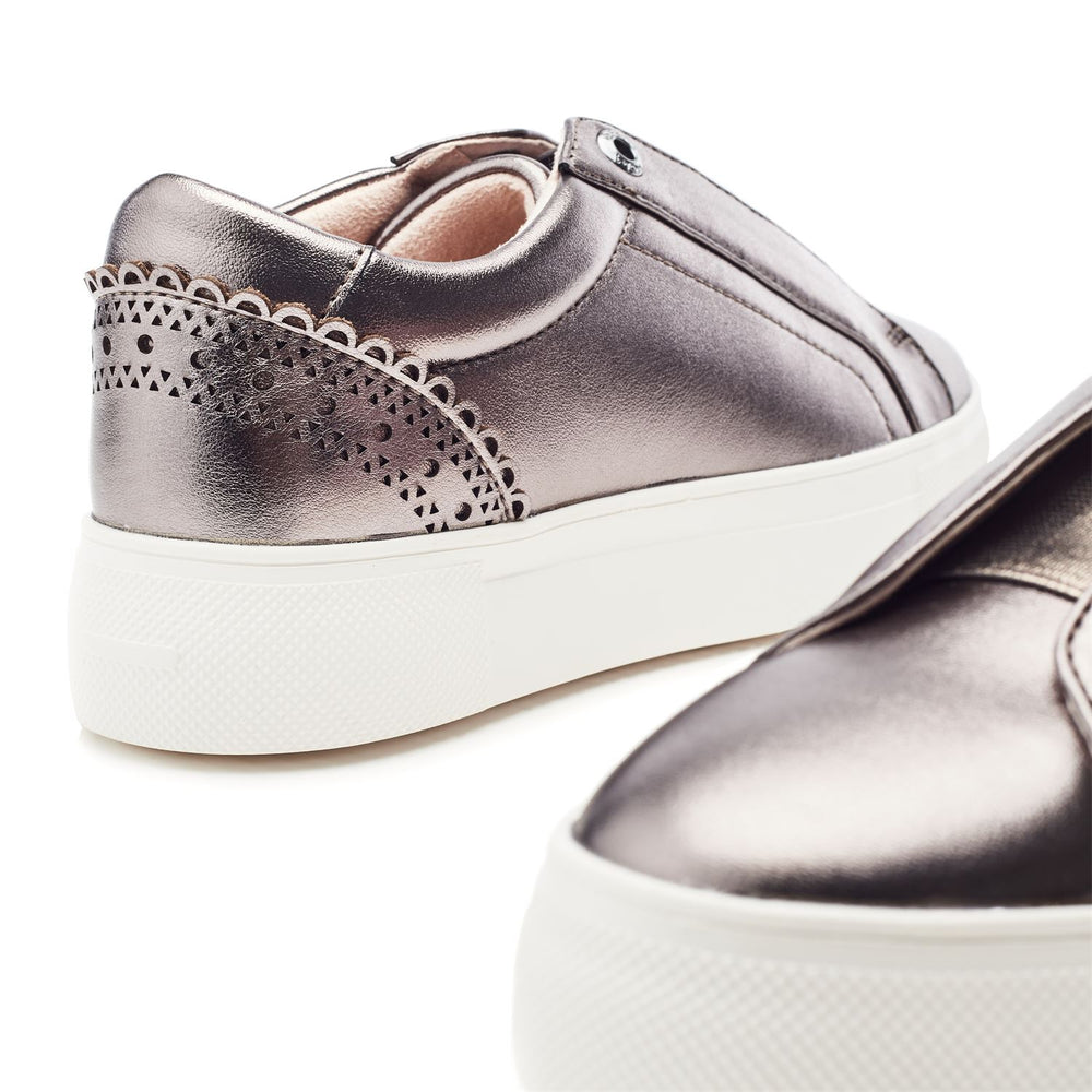 Breil Pewter Porvair Trainers