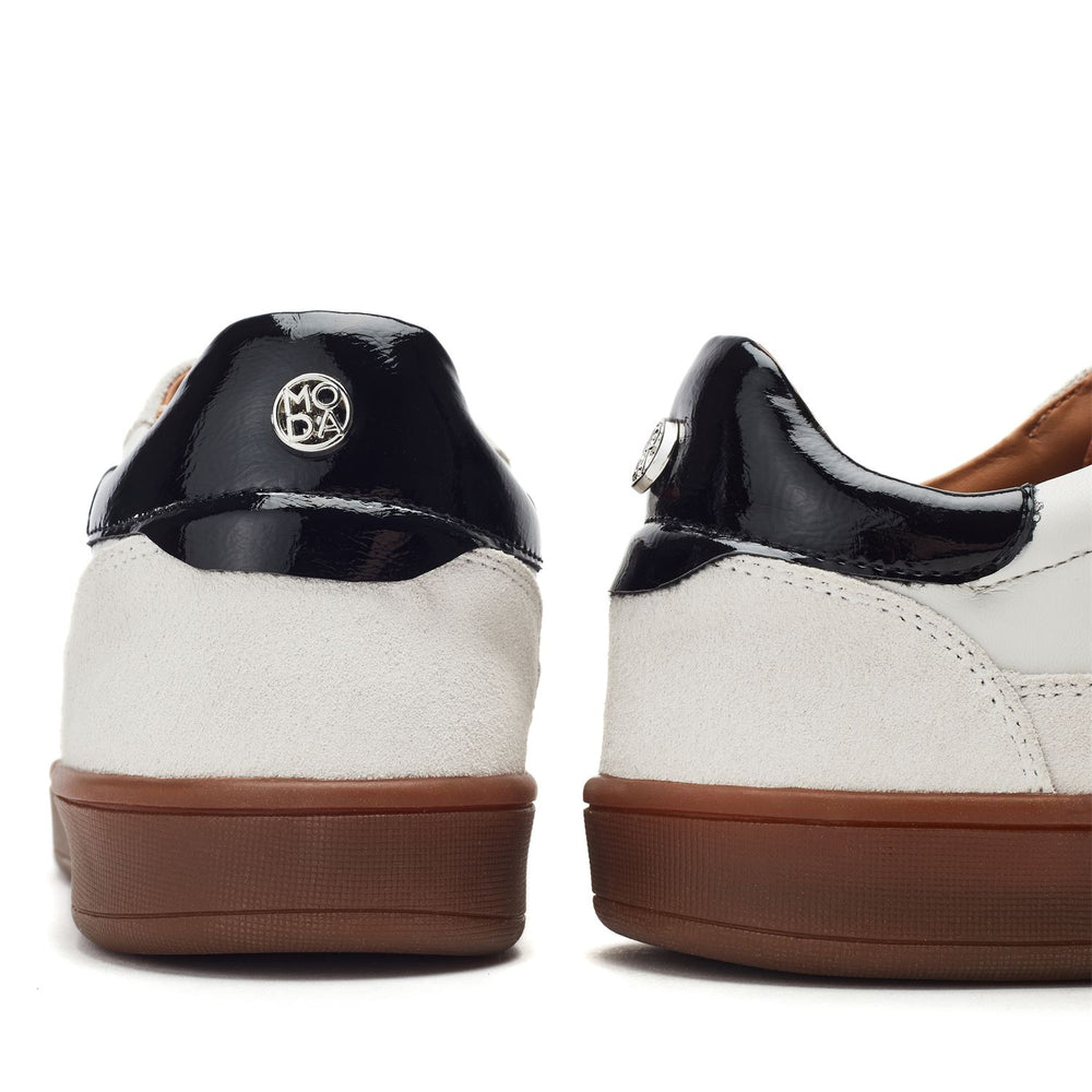 Brynleigh White Porvair Trainers