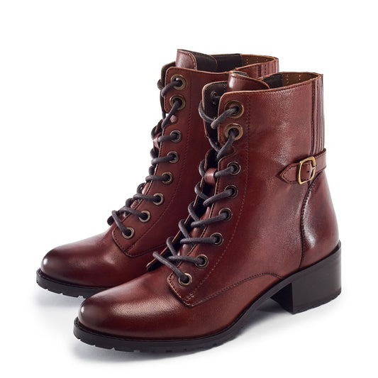 Buzz Tan Leather Boots