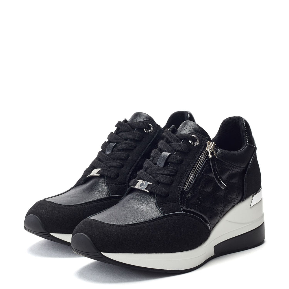 Carrley Black Porvair Trainers