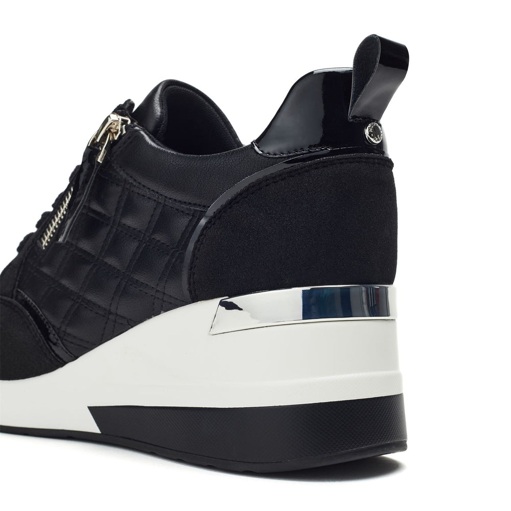 Carrley Black Porvair Trainers
