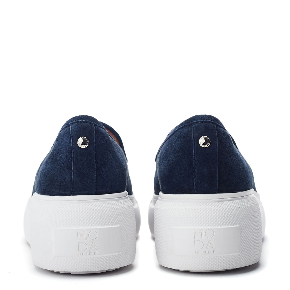 Chamomile Navy Suede Shoes