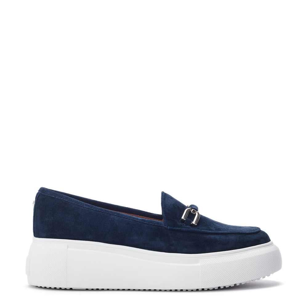 Chamomile Navy Suede Shoes
