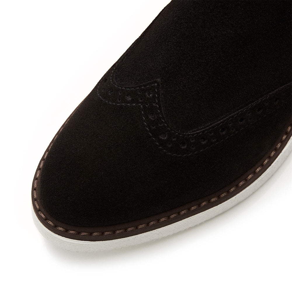 Cheena Black Suede Boots