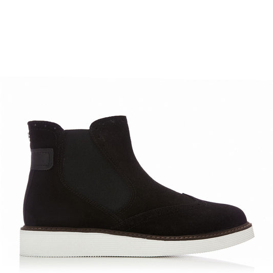 Cheena Black Suede Boots