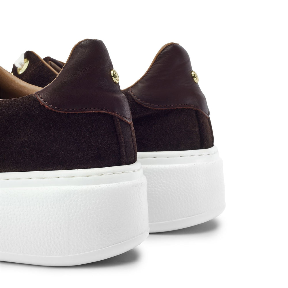 Cherrie Brown Suede Trainers