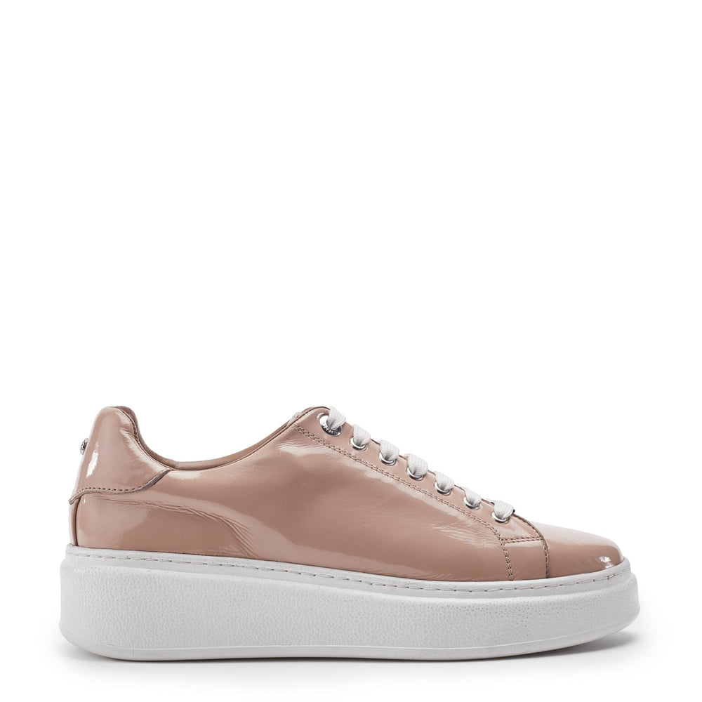 Cherrie Cameo Patent Leather Trainers
