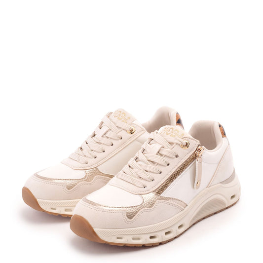 Cloudie White Porvair Trainers
