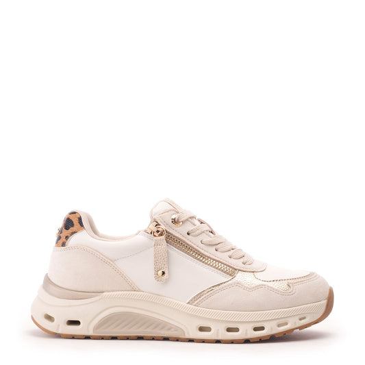Cloudie White Porvair Trainers