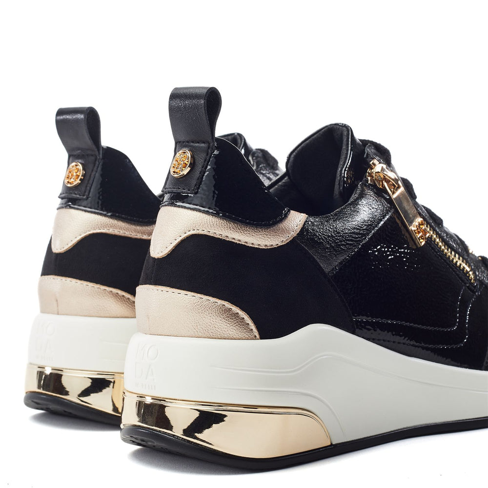 Corali Black Porvair Trainers