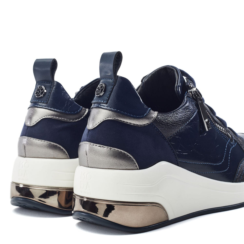 Corali Navy Porvair Trainers