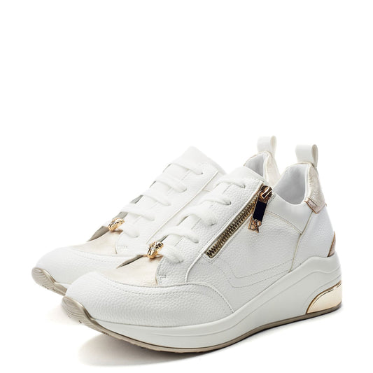 Corali White Porvair Trainers