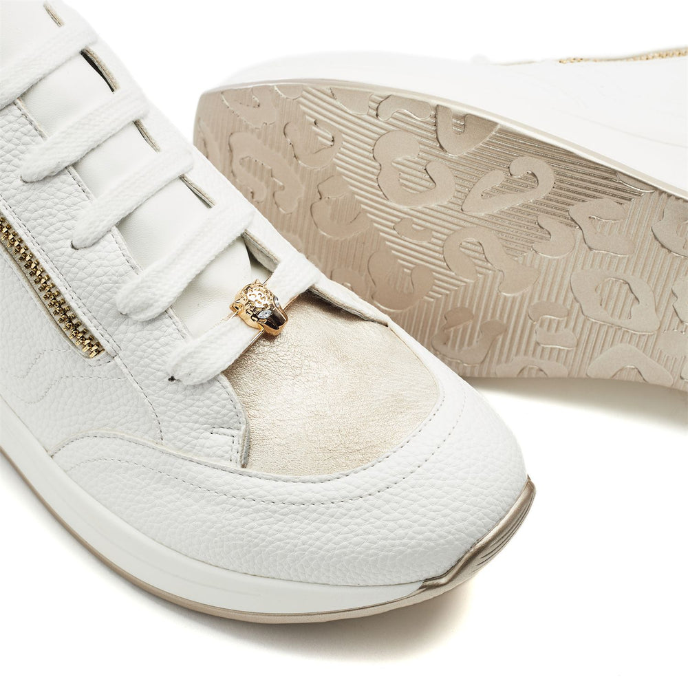 Corali White Porvair Trainers