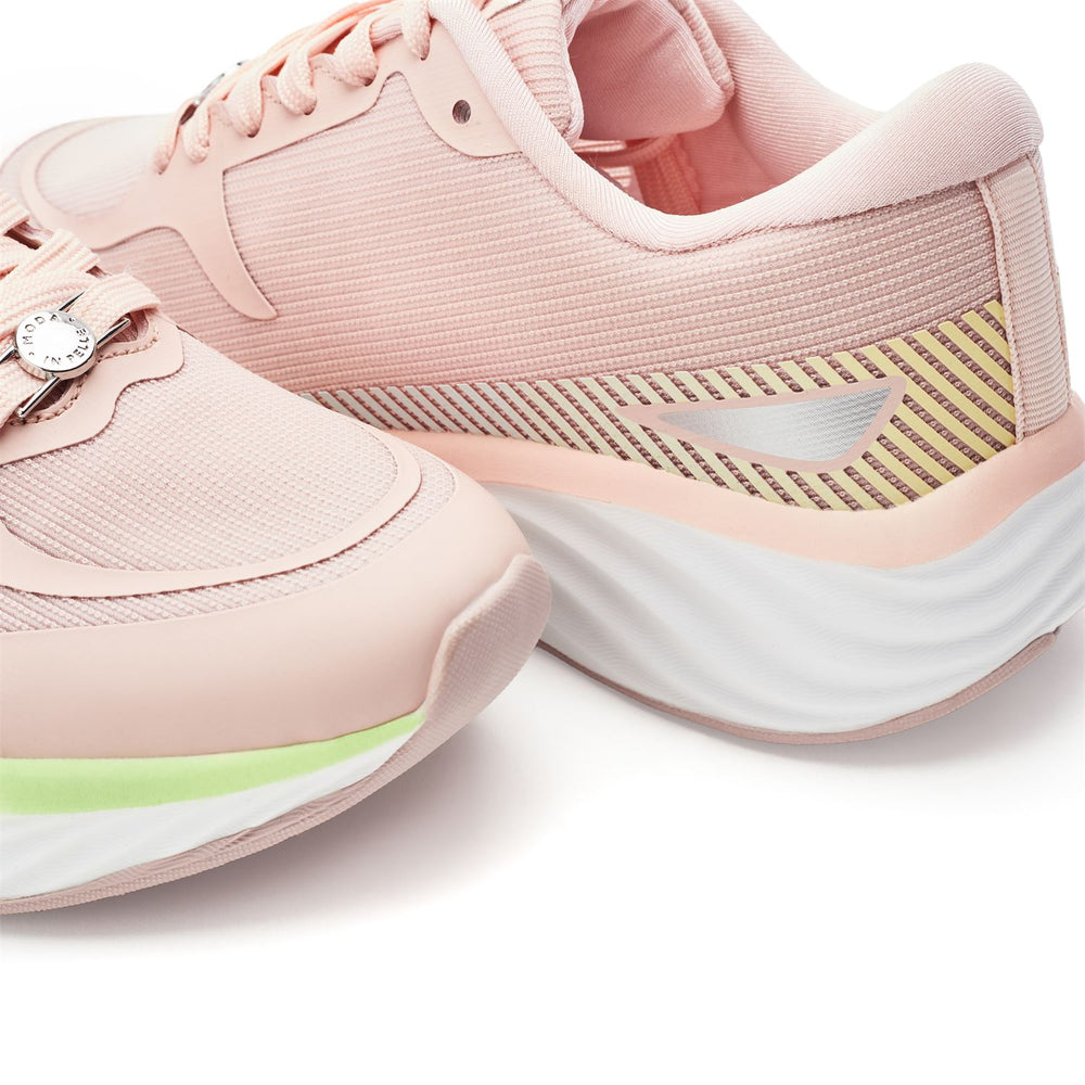Damara Pink Textile Trainers