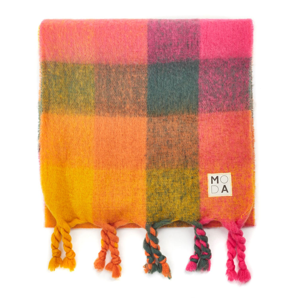 Dana Scarf Multicoloured Polyester 
