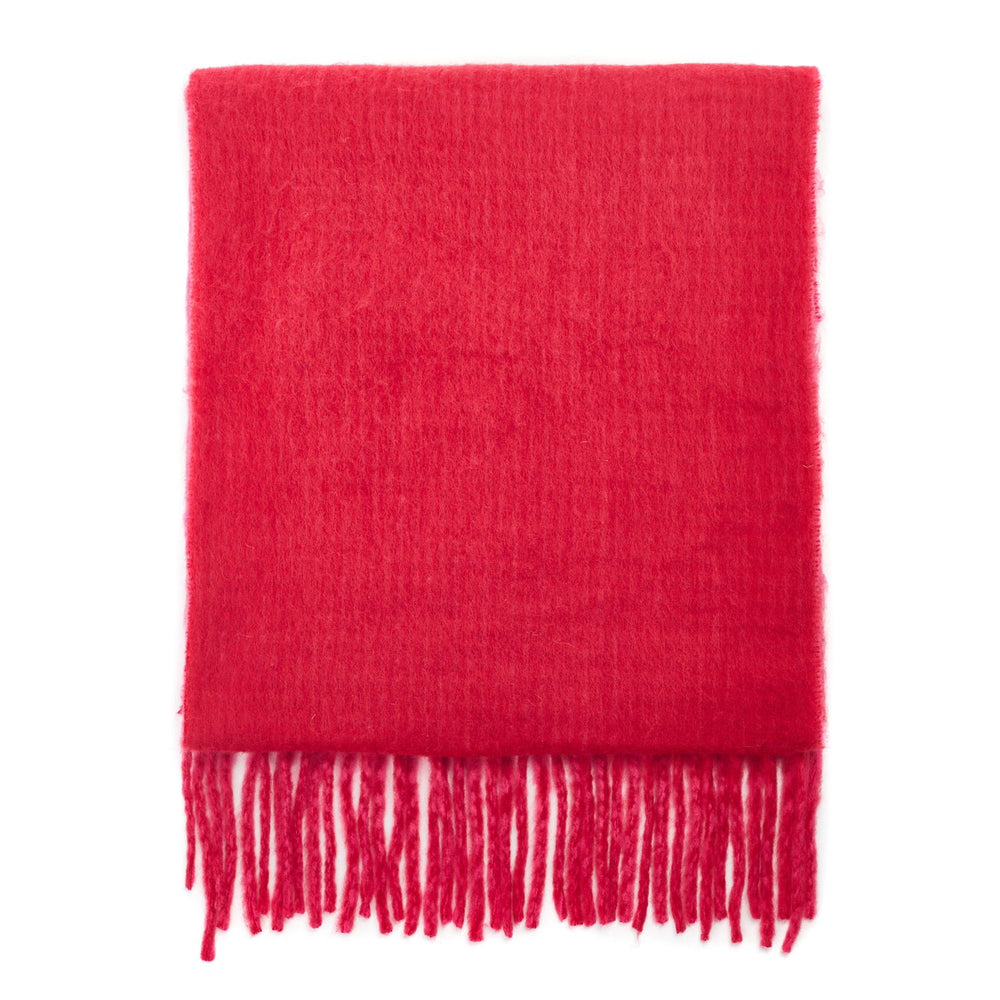Destinee Scarf Red Polyester 
