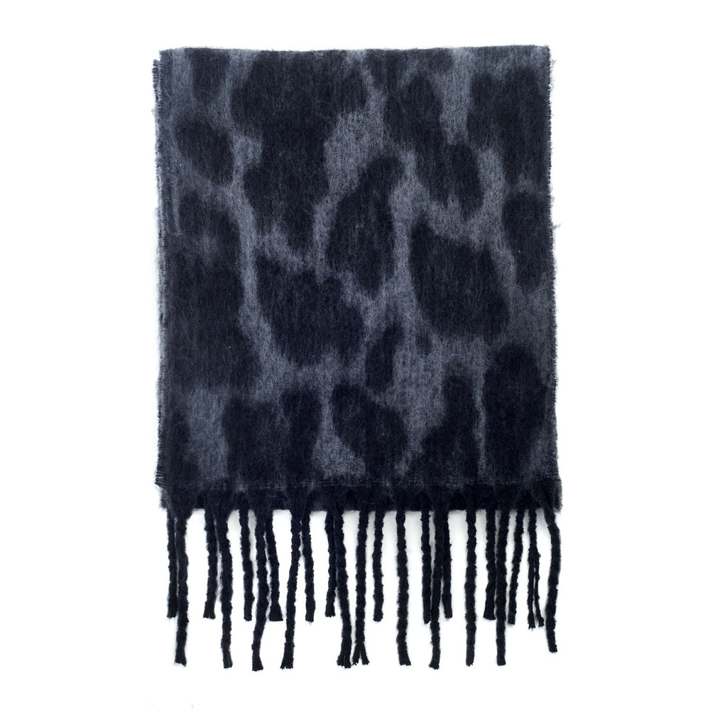 Diana Scarf Black Polyester 