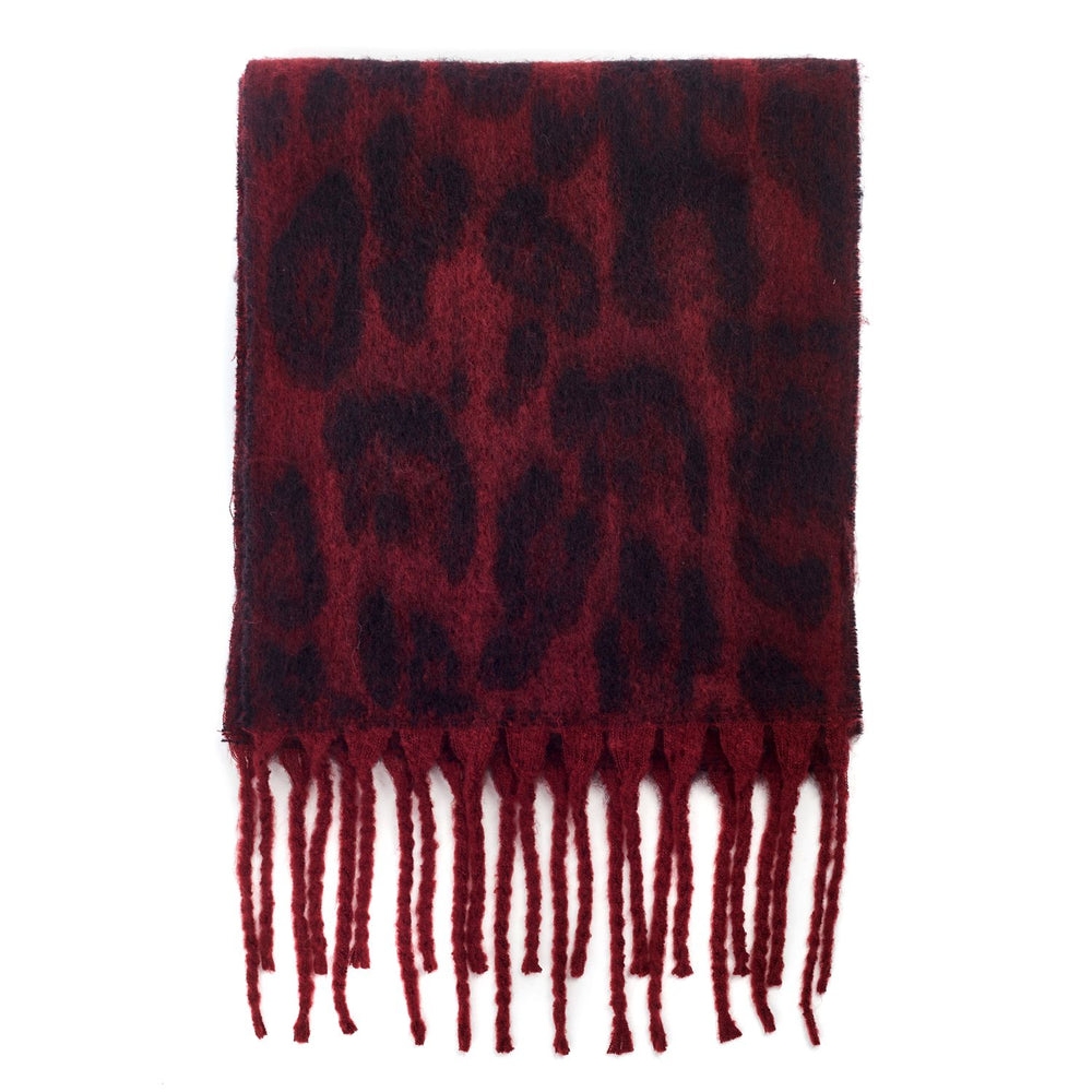 Diana Scarf Burgundy Polyester 