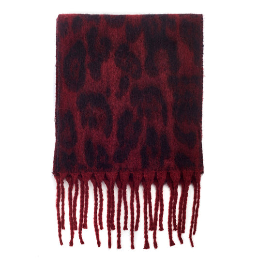 Diana Scarf Burgundy Polyester 