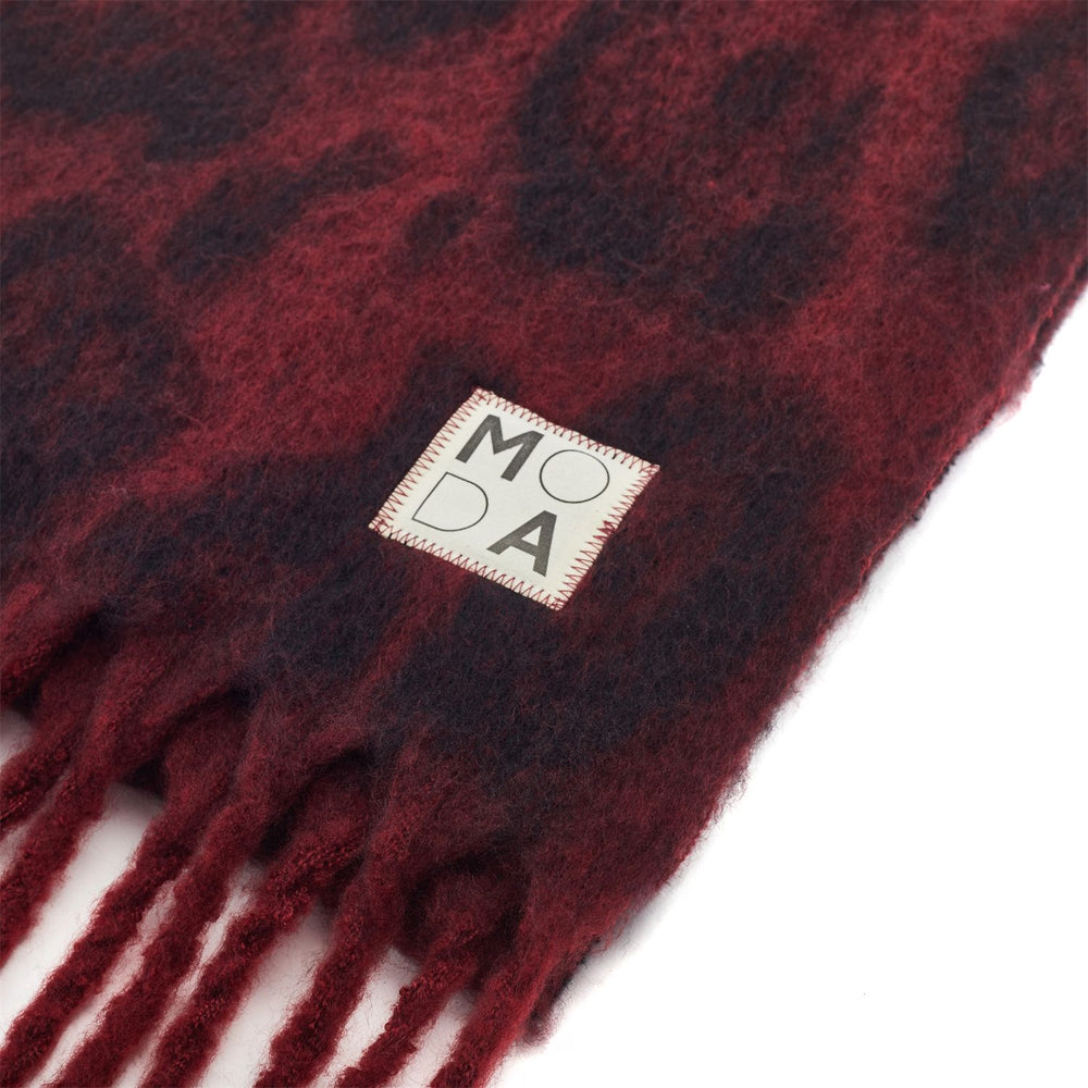 Diana Scarf Burgundy Polyester 