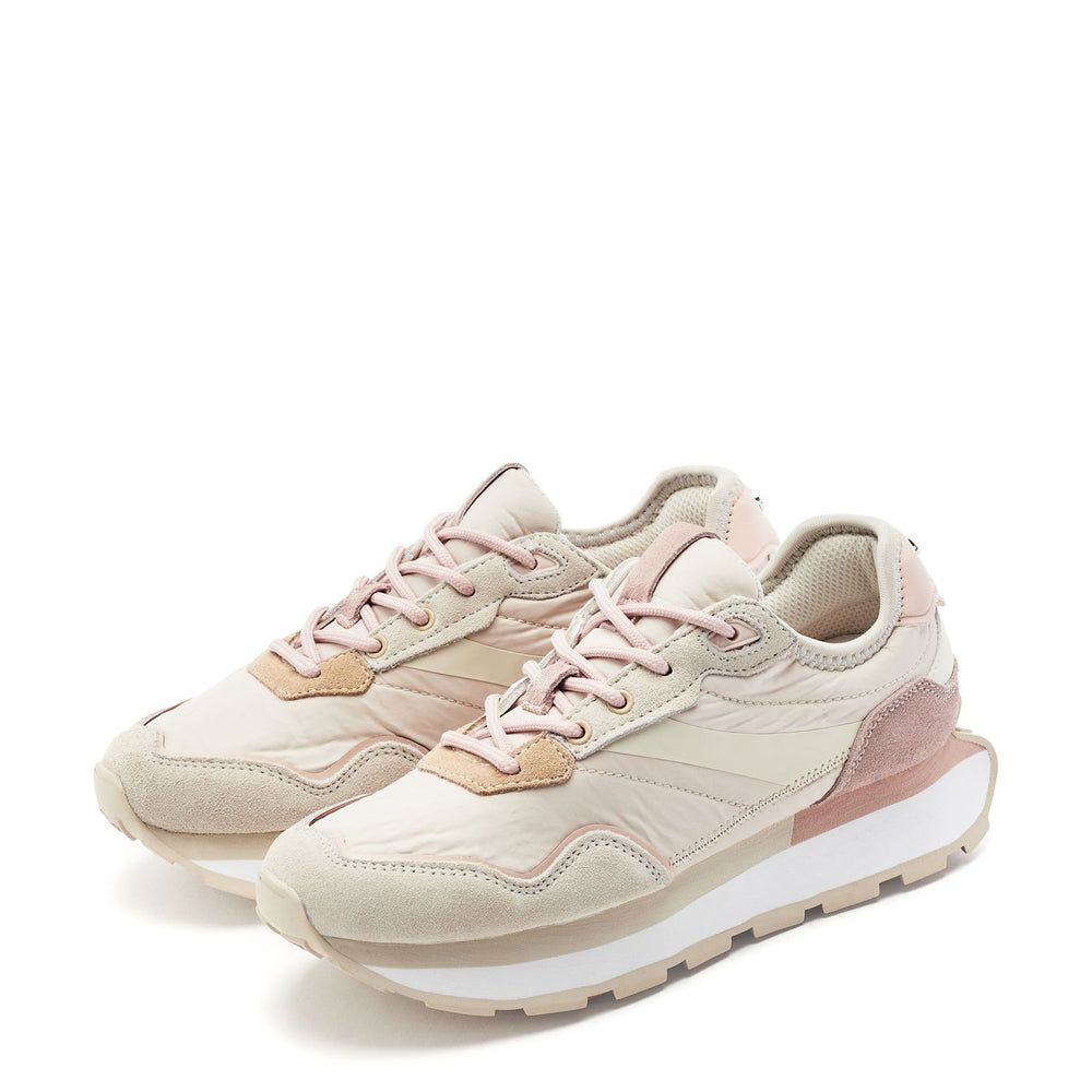 Dorea Off White Textile Trainers
