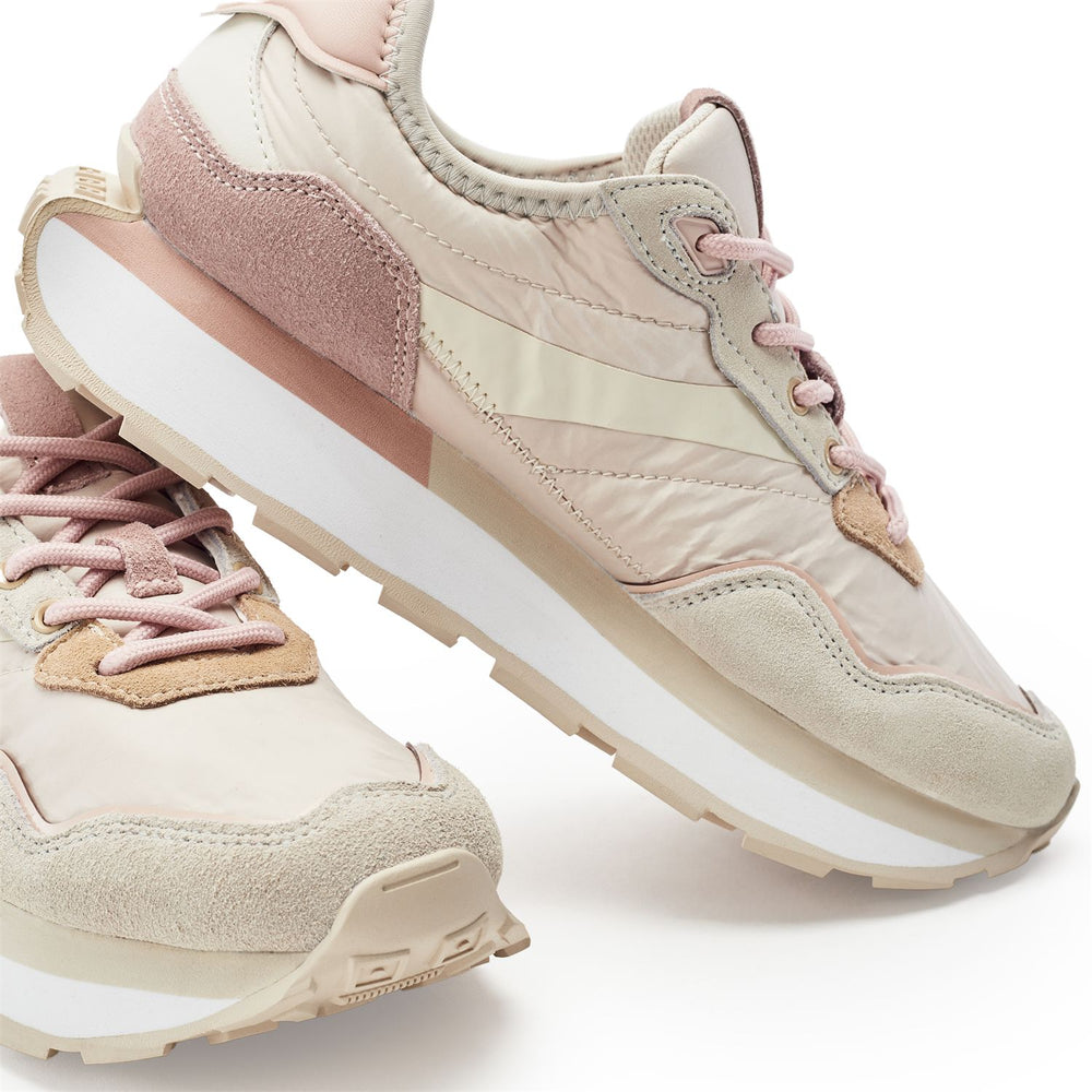 Dorea Off White Textile Trainers