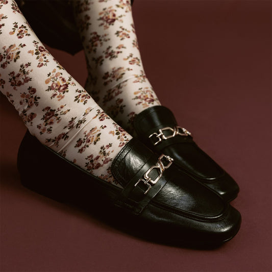 Earley Black Leather Shoes
