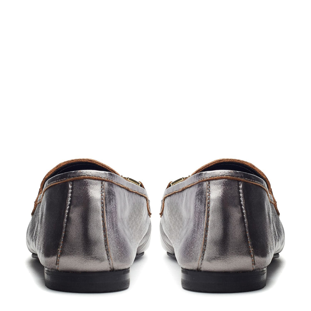 Earley Pewter Leather Shoes