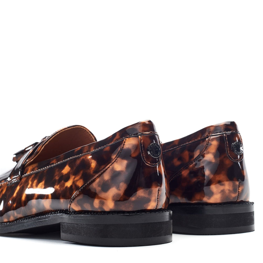 Ebara Tortoise Shell Patent Shoes