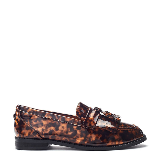 Ebara Tortoise Shell Patent Shoes