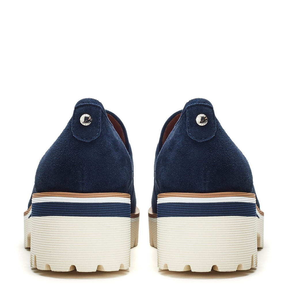 Ebonee Navy Suede Shoes