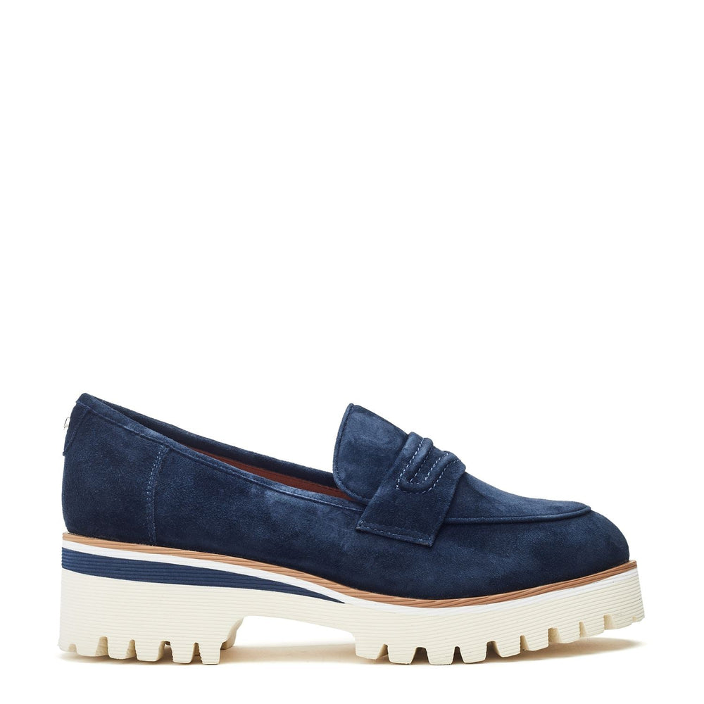 Ebonee Navy Suede Shoes