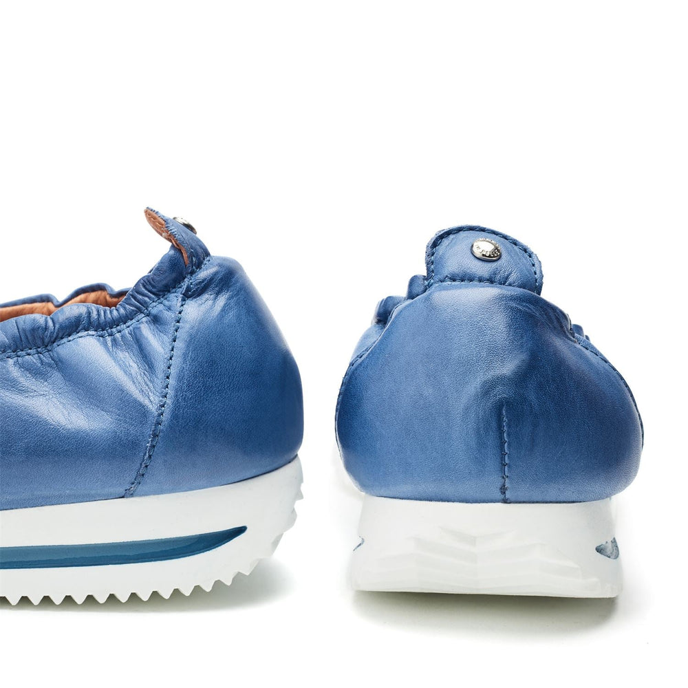 Edenn Blue Leather Shoes