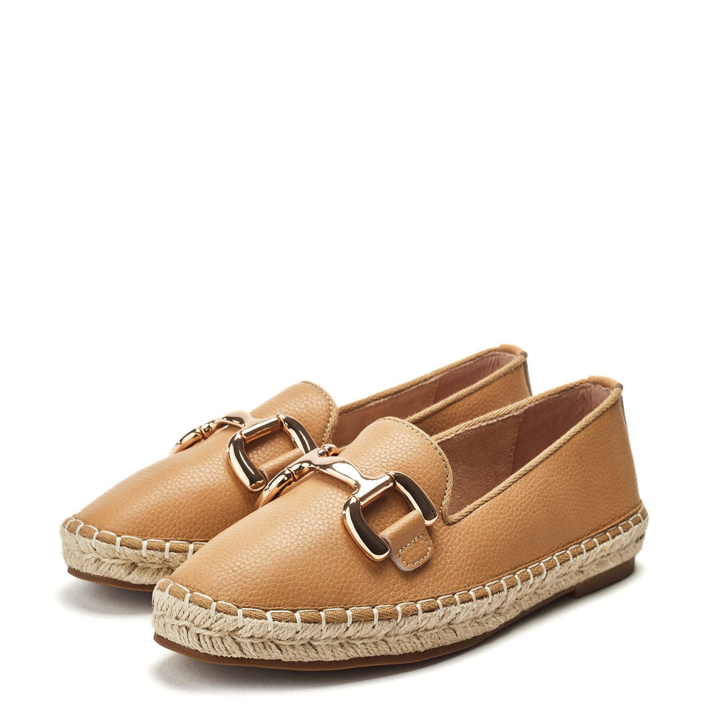 Edulis Camel Leather Shoes
