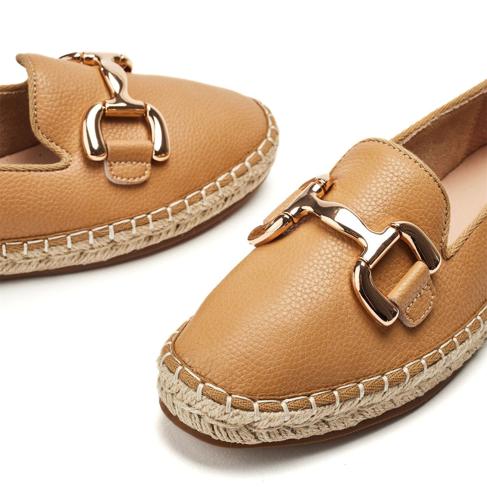 Edulis Camel Leather Shoes