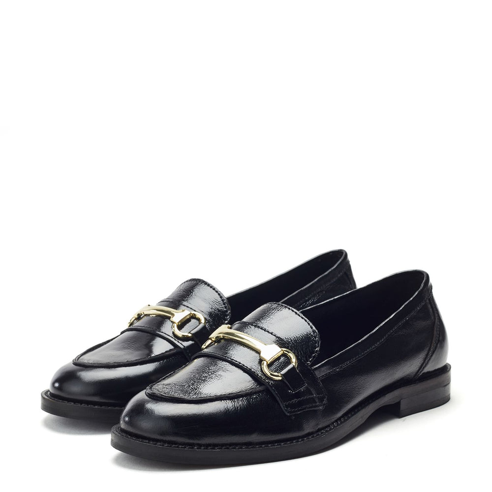 Elarra Black Patent Leather Patent Leather Shoes