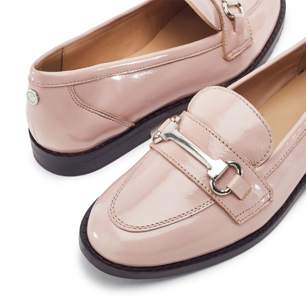 Elarra Cameo Patent Leather Shoes