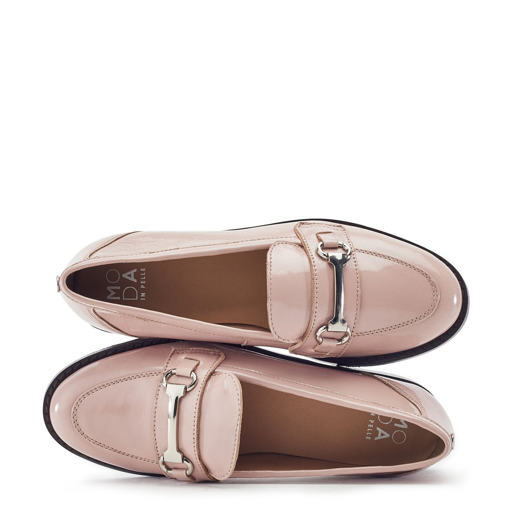 Elarra Cameo Patent Leather Shoes