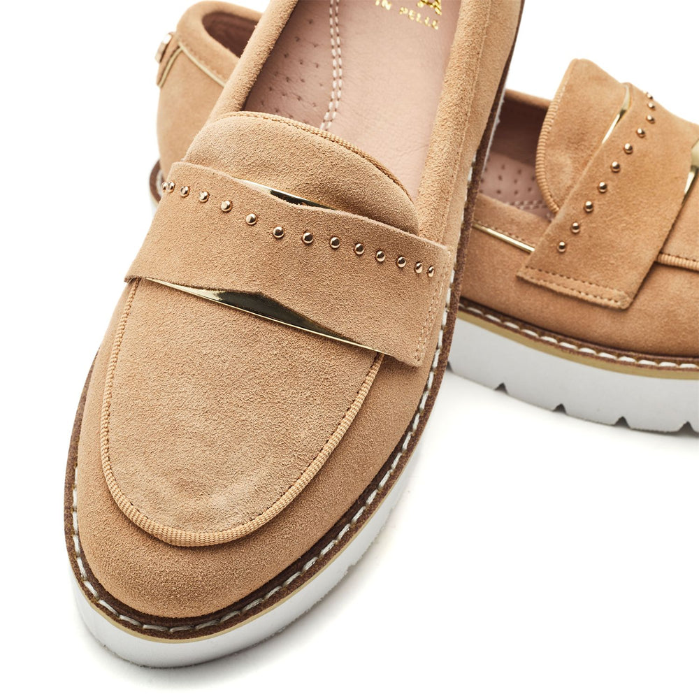 Elber Camel Suede Shoes