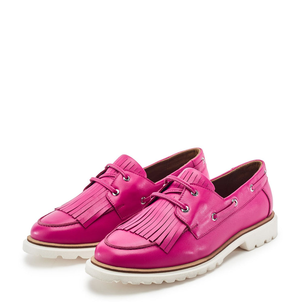 Elessia Pink Leather Shoes