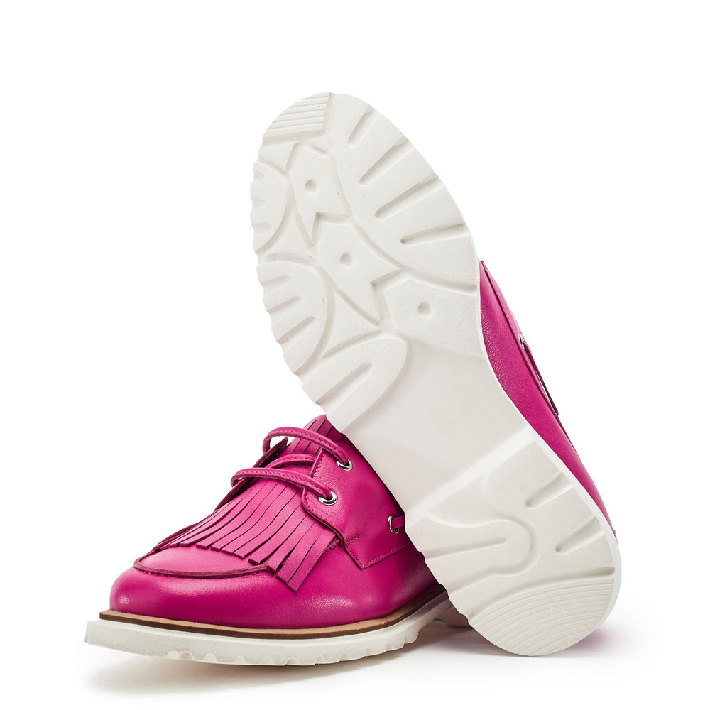 Elessia Pink Leather Shoes