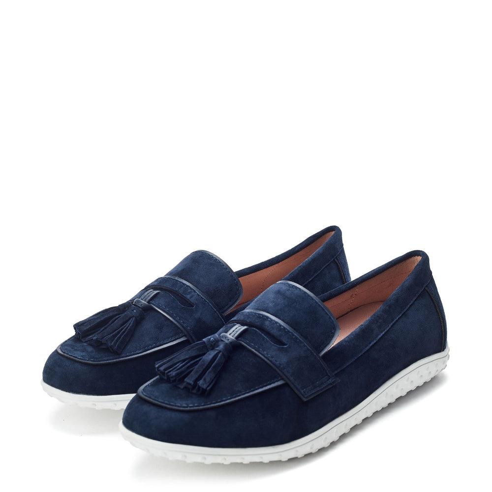 Elinia Navy Suede Shoes