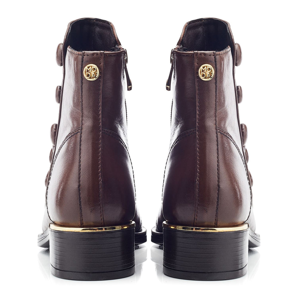 Elita Tan Leather Boots