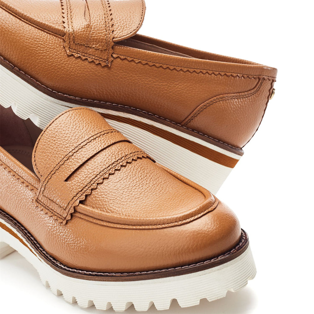 Ellani Tan Leather Shoes